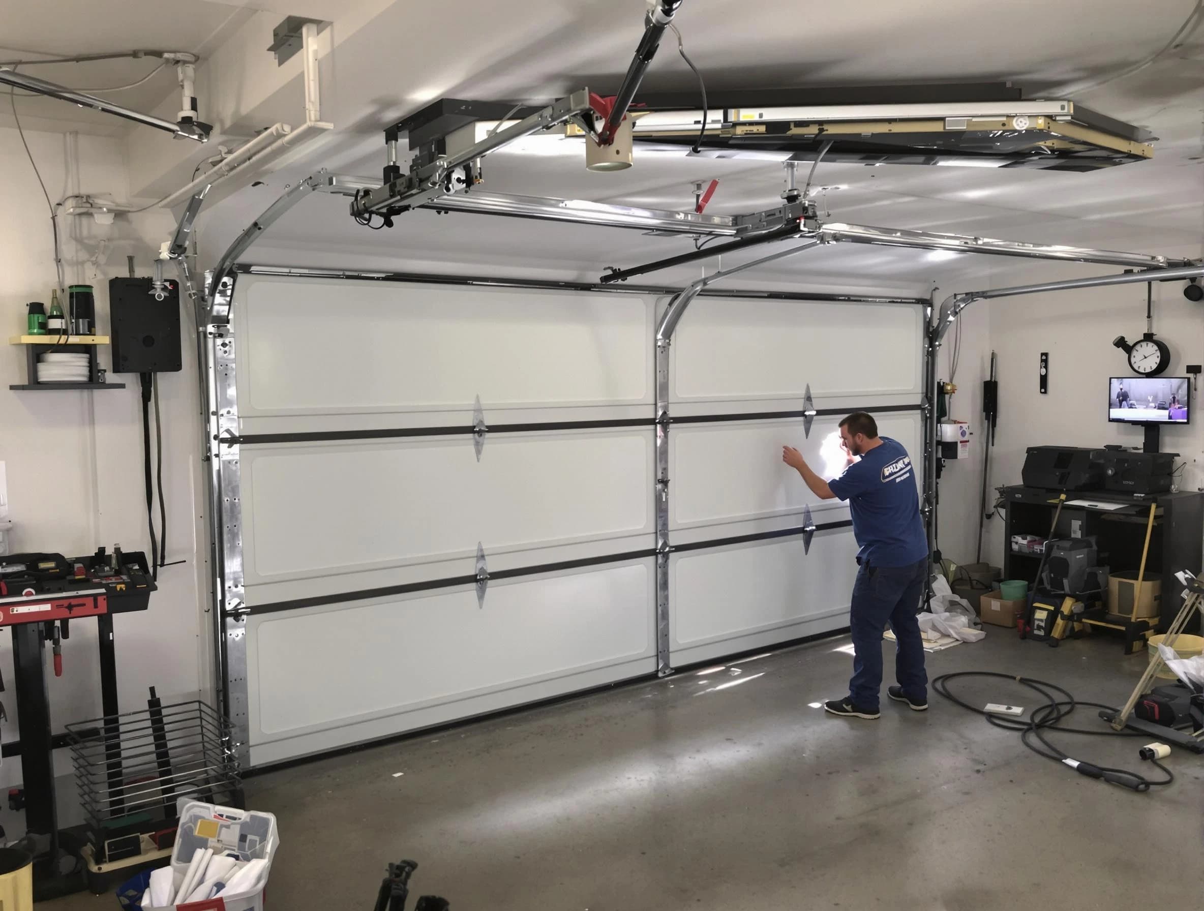 Professional garage door repair service by Snellville Garage Door Repair in Snellville