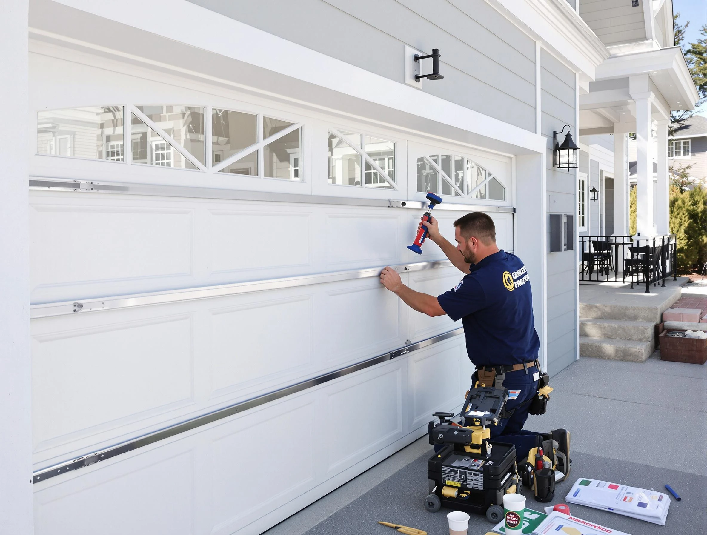 Professional garage door installation by Snellville Garage Door Repair in Snellville