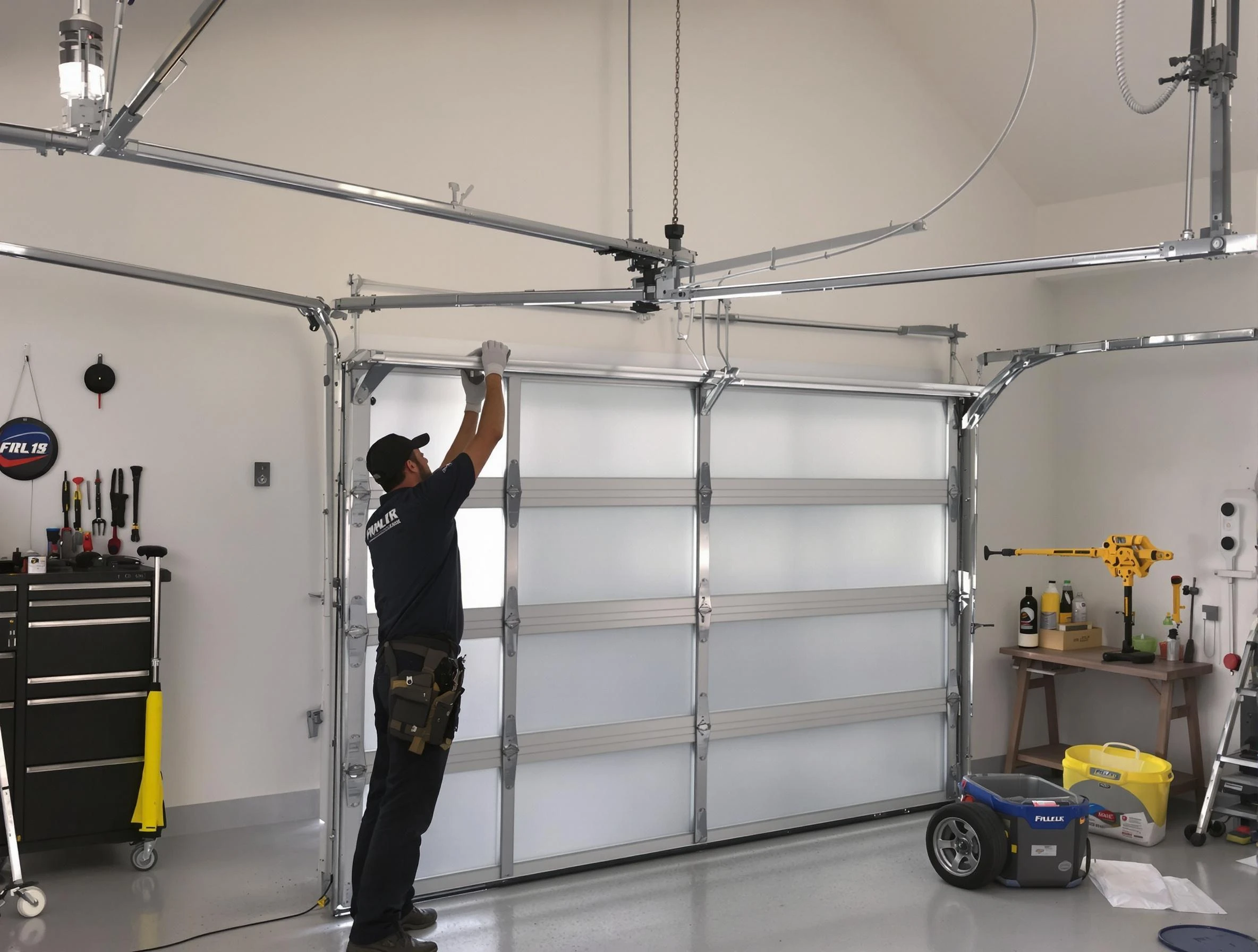 Snellville Garage Door Repair certified team performing precision garage door installation in Snellville