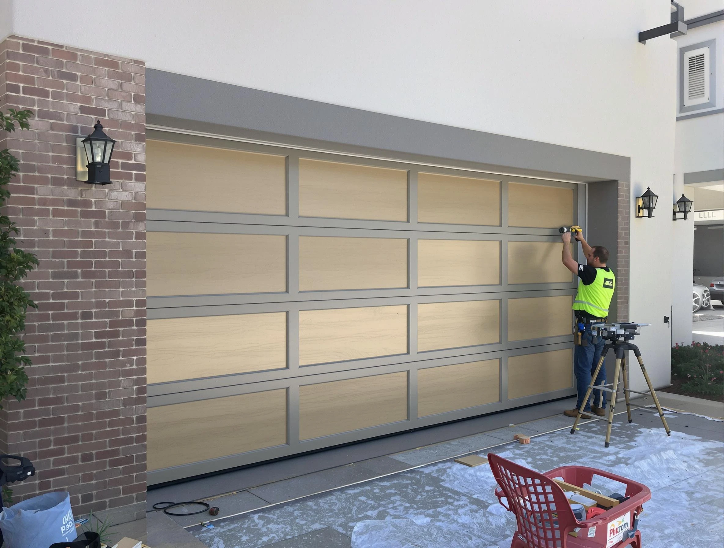 Garage door replacement service by Snellville Garage Door Repair in Snellville