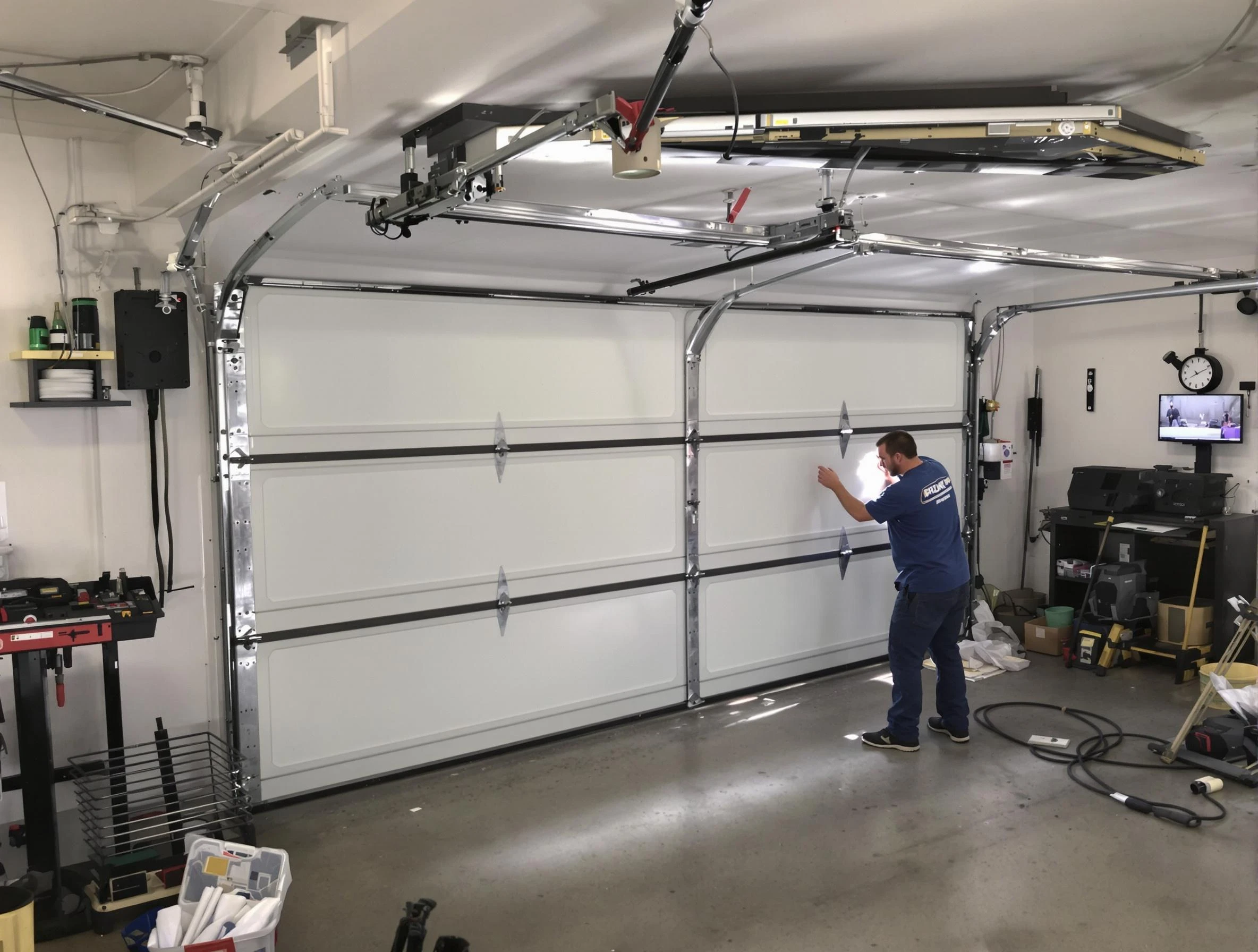 Professional garage door repair service by Snellville Garage Door Repair in Snellville
